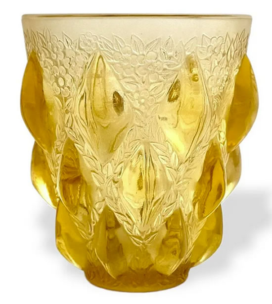 R. Lalique Rampillon Vase