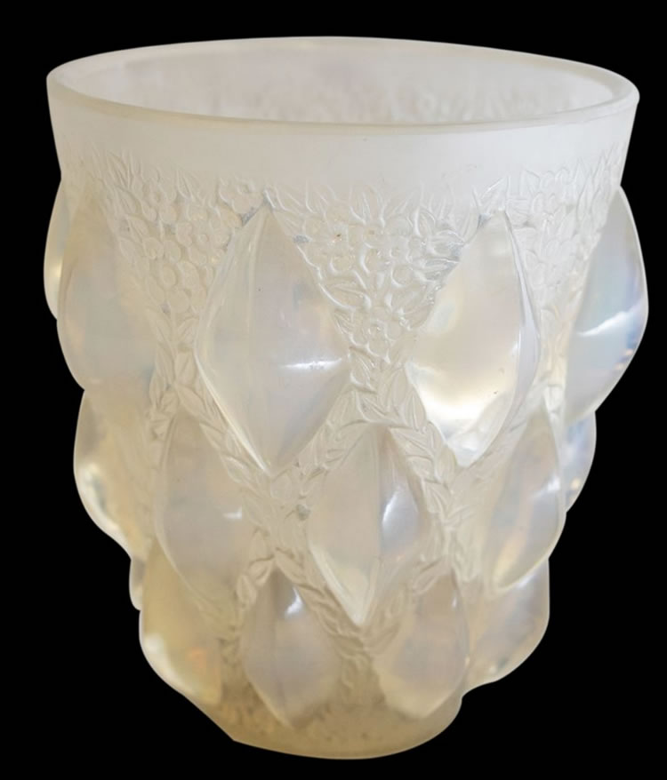 R. Lalique Rampillon Vase