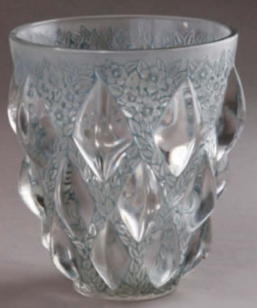 R. Lalique Rampillon Vase