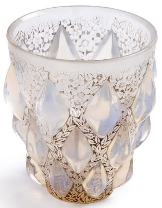 R. Lalique Rampillon Vase
