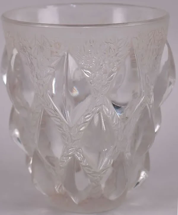 R. Lalique Rampillon Vase