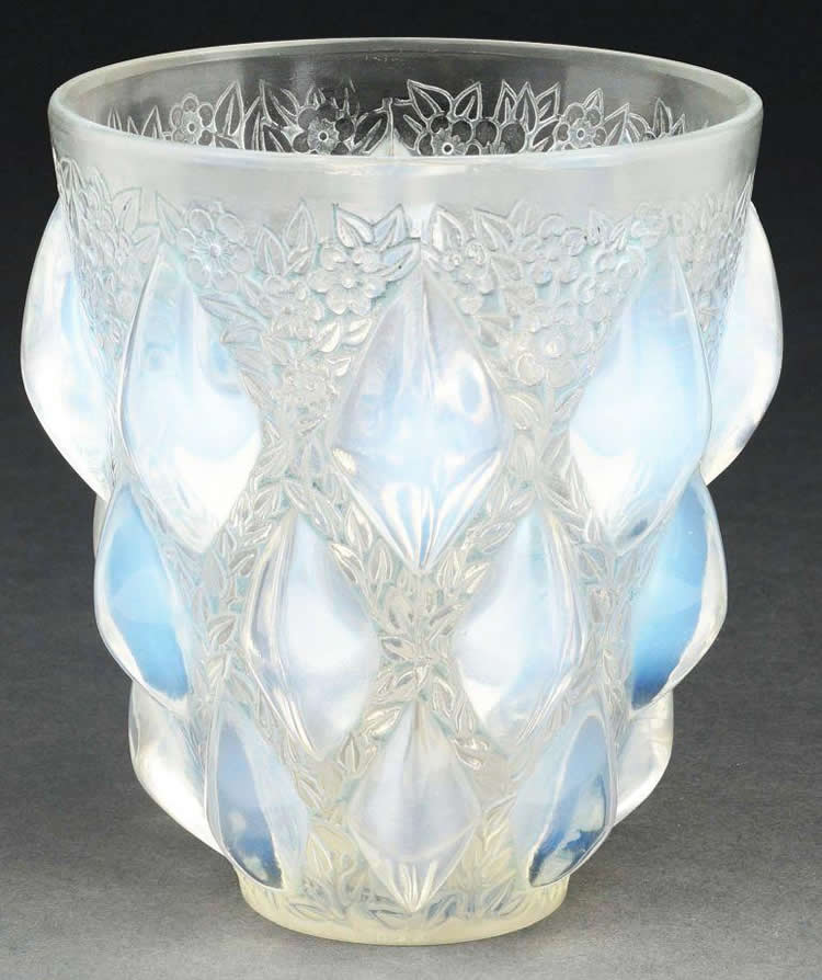 R. Lalique Rampillon Vase