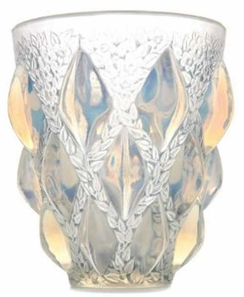 R. Lalique Rampillon Vase
