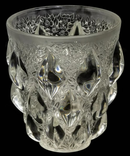 R. Lalique Rampillon Vase