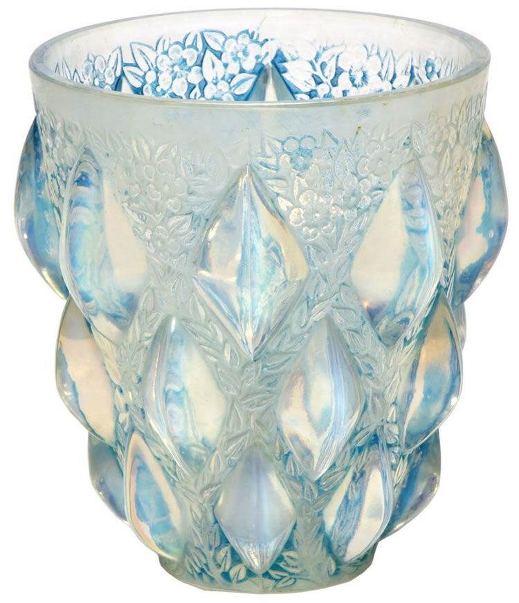 R. Lalique Rampillon Vase