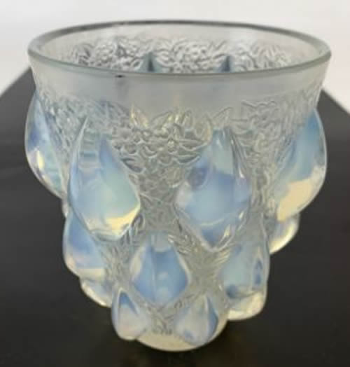 R. Lalique Rampillon Vase