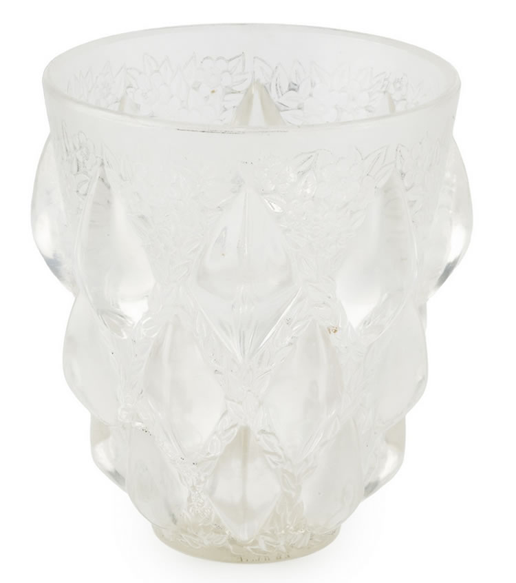R. Lalique Rampillon Vase