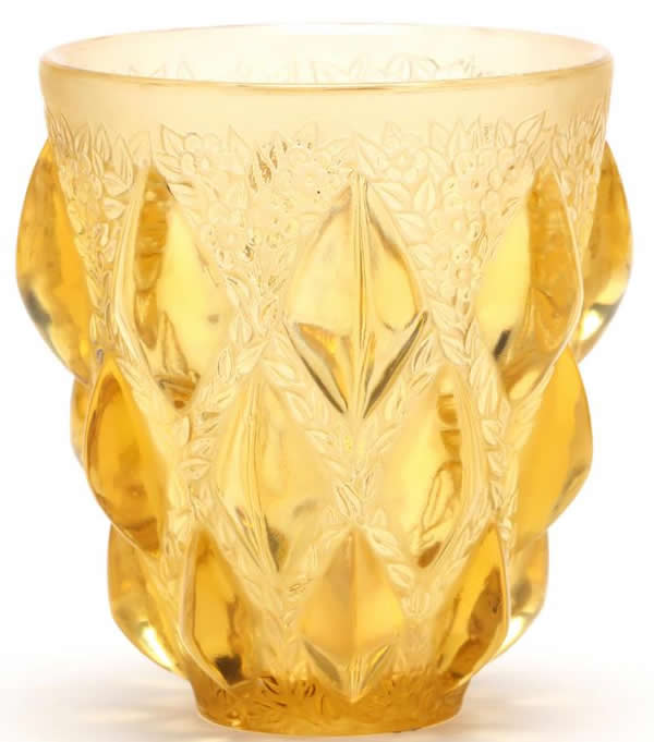 R. Lalique Rampillon Vase