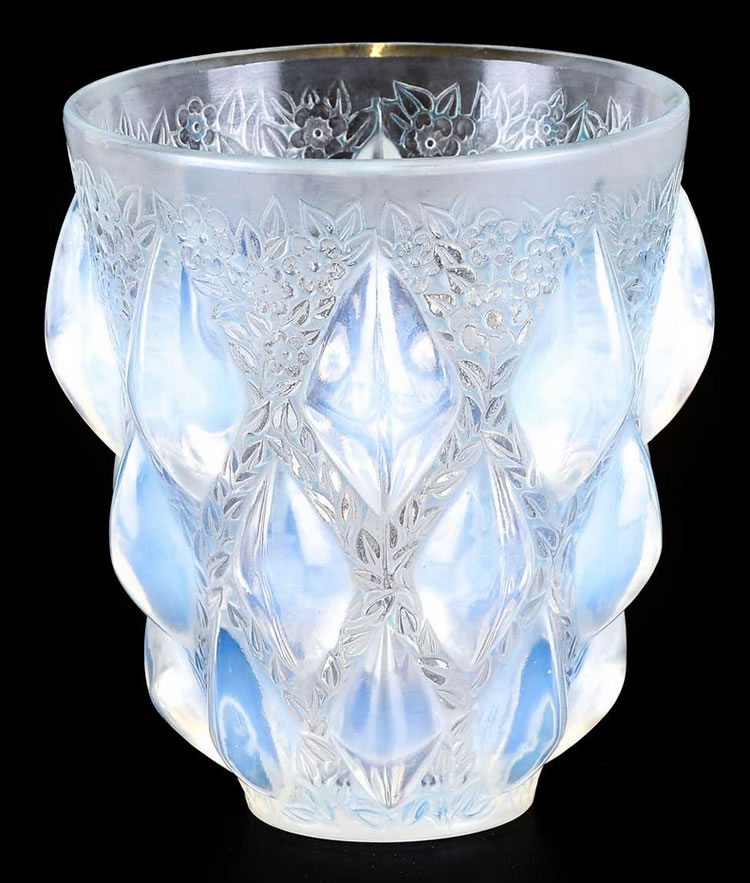 R. Lalique Rampillon Vase