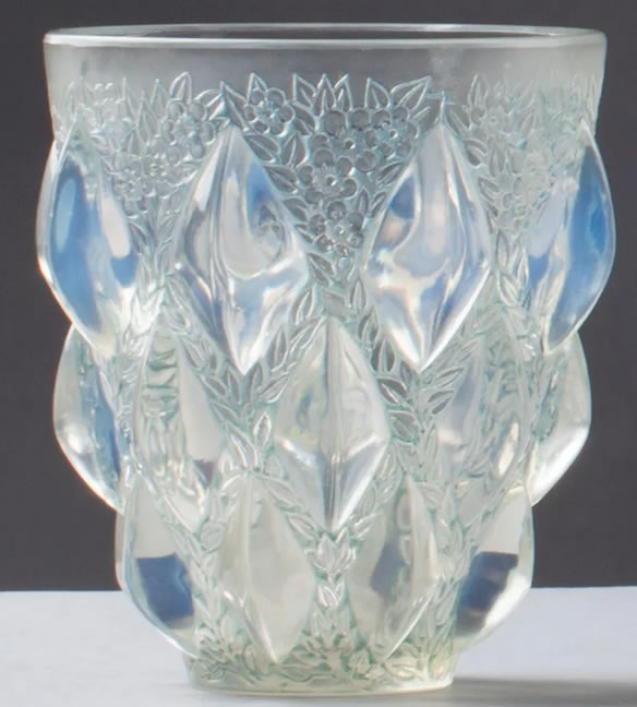 R. Lalique Rampillon Vase