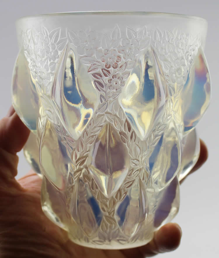R. Lalique Rampillon Vase