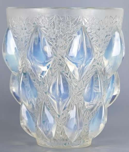 R. Lalique Rampillon Vase
