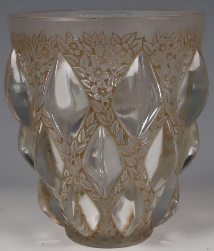 R. Lalique Rampillon Vase