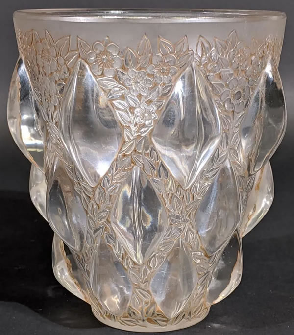 R. Lalique Rampillon Vase