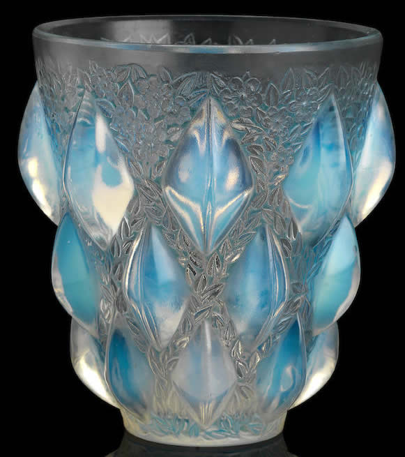 R. Lalique Rampillon Vase