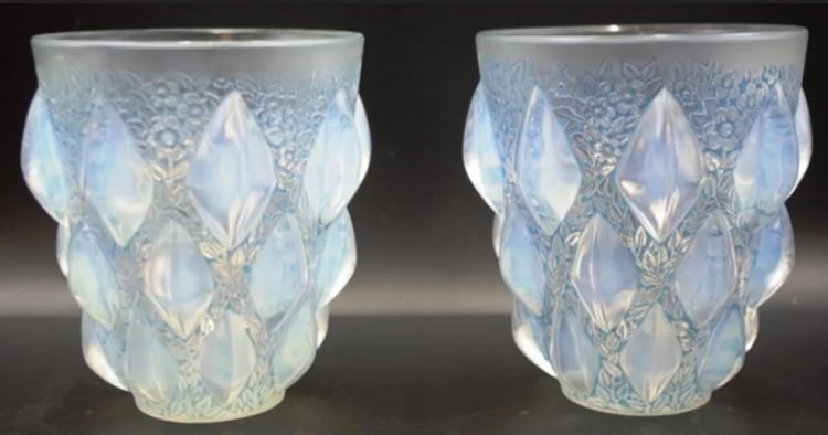 R. Lalique Rampillon Vase