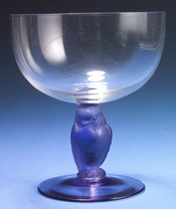 Rene Lalique Rapace Champagne Glass 