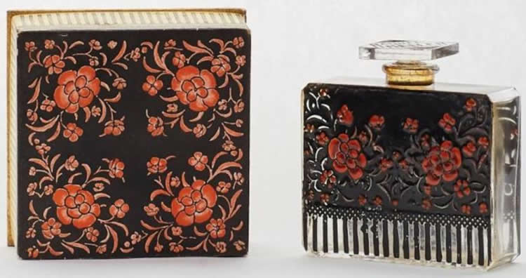 R. Lalique Raquel Meller Scent Bottle