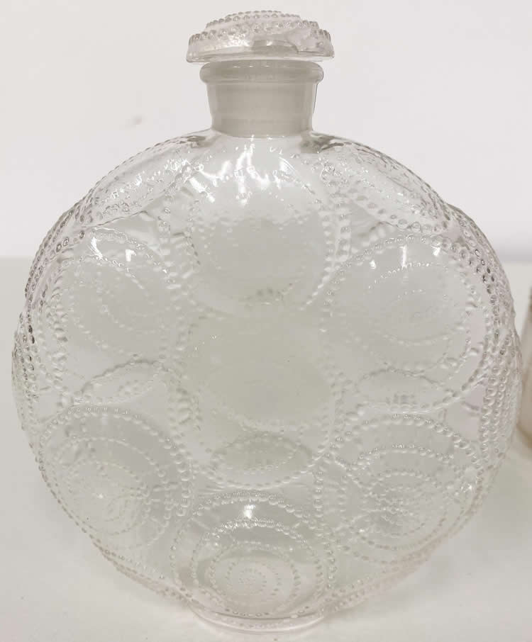 R. Lalique Relief Perfume Bottle