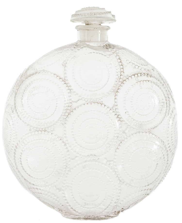 R. Lalique Relief Perfume Bottle