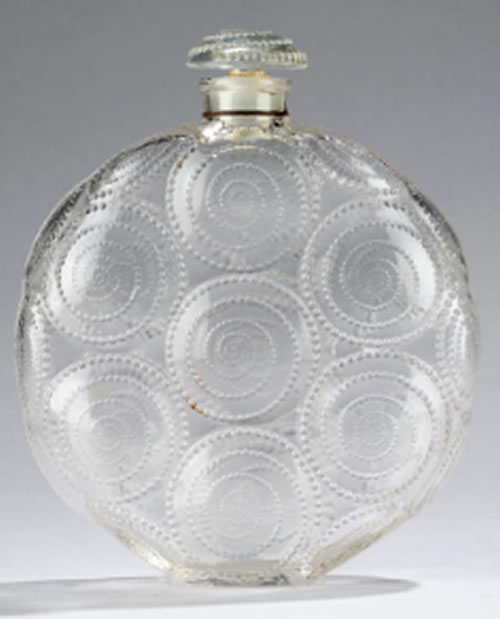 R. Lalique Relief Perfume Bottle