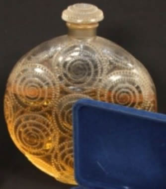 R. Lalique Relief Perfume Bottle
