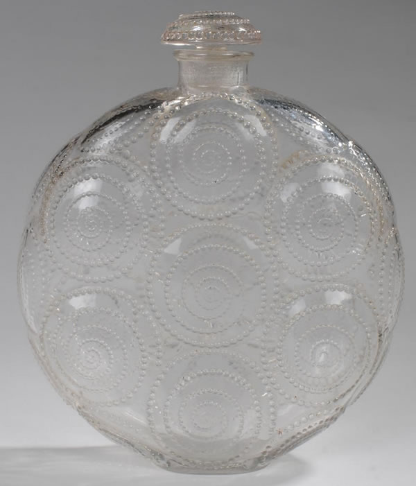 R. Lalique Relief Scent Bottle