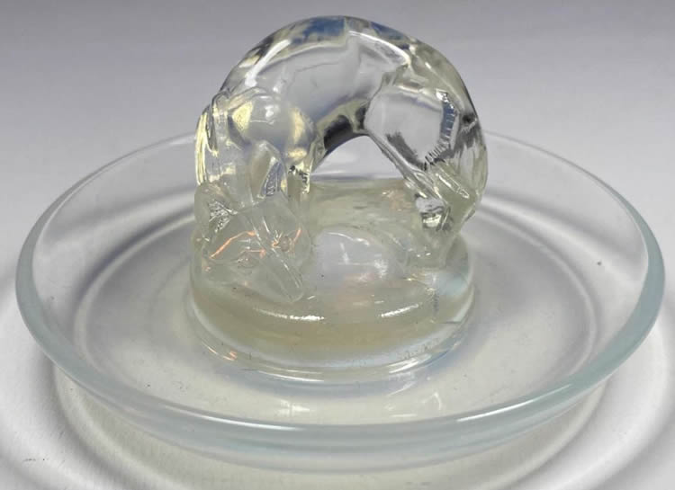 R. Lalique Renard Ash Receiver