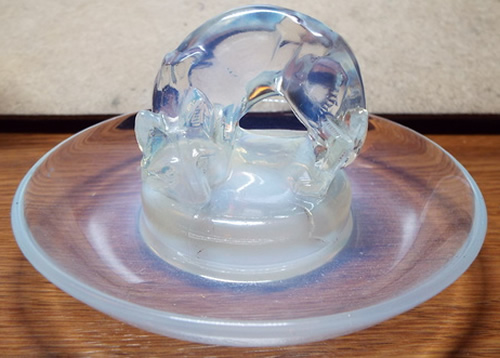 R. Lalique Renard Ashtray