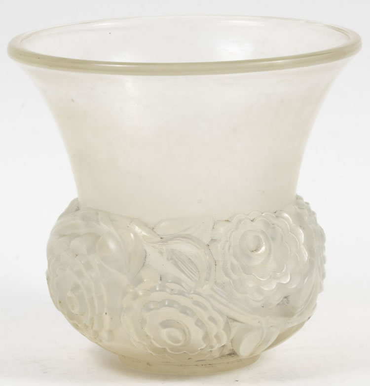 R. Lalique Renoncules Vase