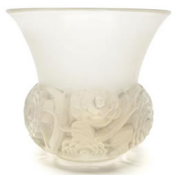 R. Lalique Renoncules Vase