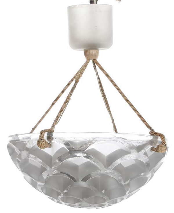 R. Lalique Rinceaux Chandelier