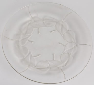 Rene Lalique Rolleboise Plate