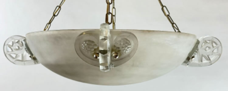 R. Lalique Ronces Chandelier
