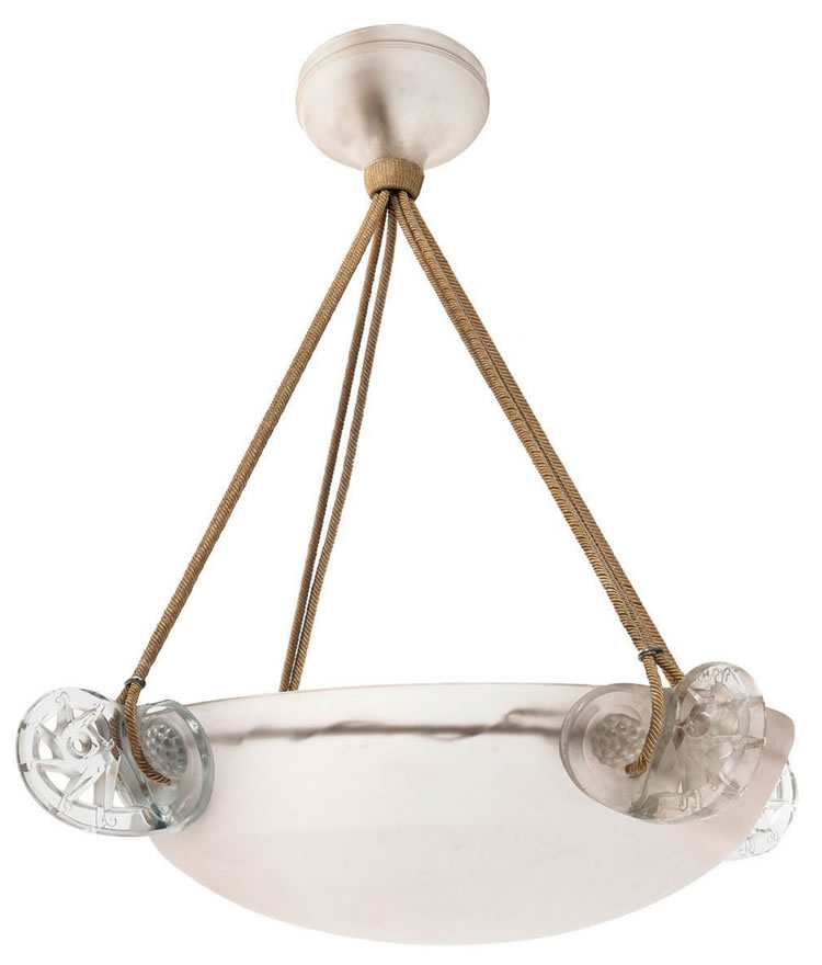 R. Lalique Ronces Chandelier