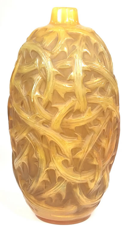R. Lalique Ronces Vase