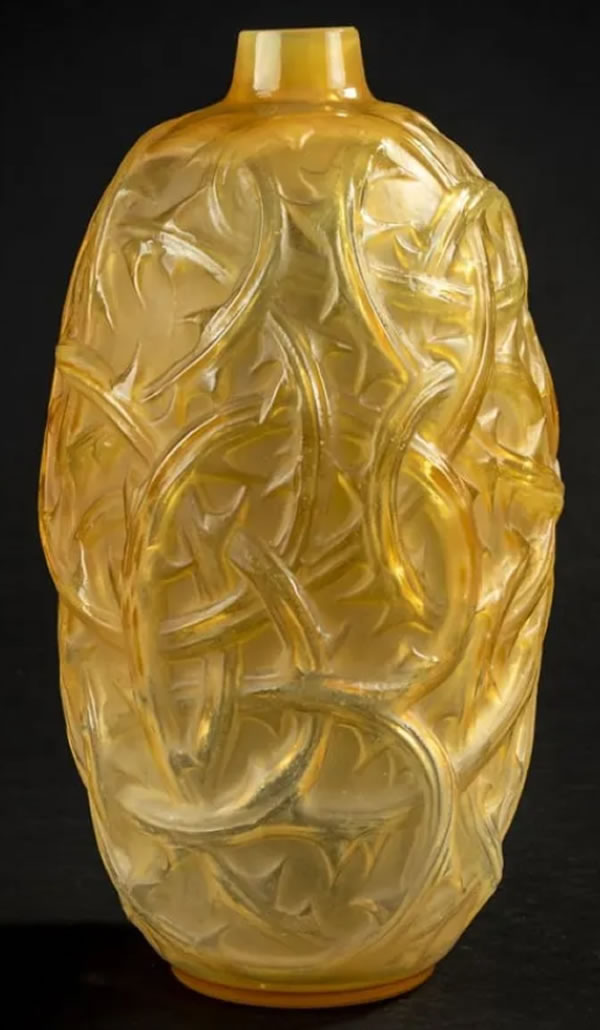 R. Lalique Ronces Vase