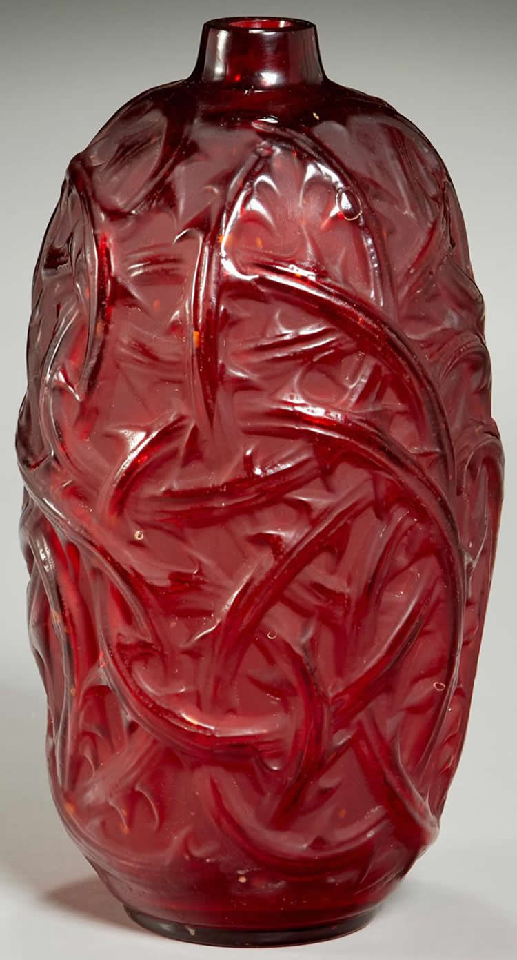 R. Lalique Ronces Vase
