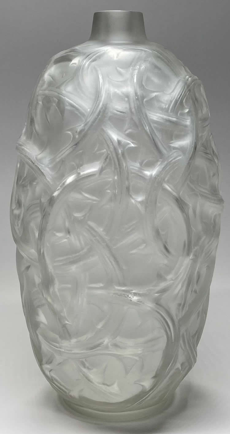 R. Lalique Ronces Vase