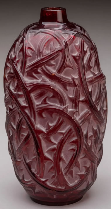 R. Lalique Ronces Vase