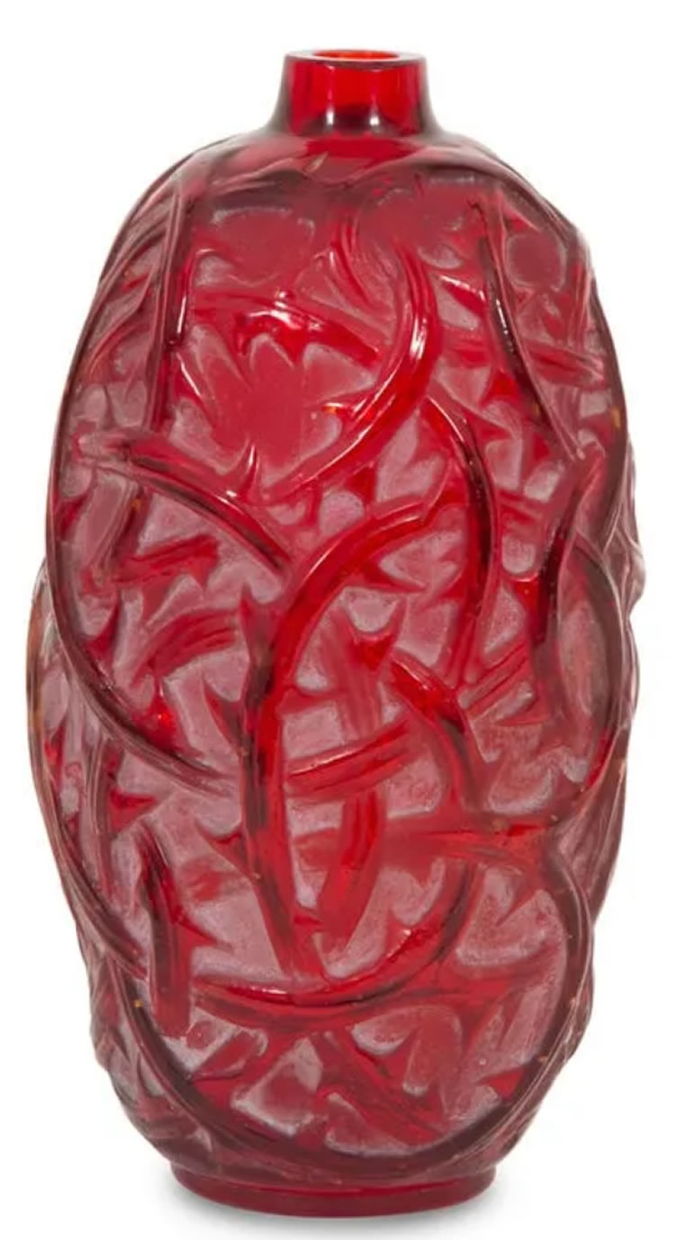 R. Lalique Ronces Vase