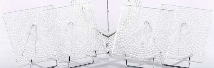 R. Lalique Rosace Perlee Panel