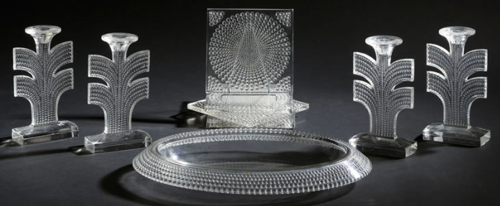 R. Lalique Rosace Perlee Panel 2 of 2
