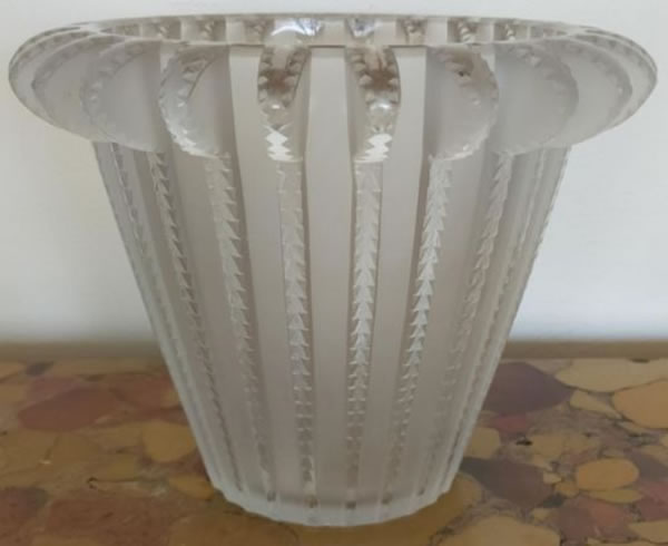 R. Lalique Royat Vase