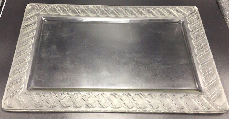 R. Lalique Rubans Tray