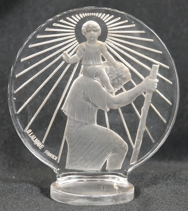 R. Lalique Saint-Christophe Mascotte