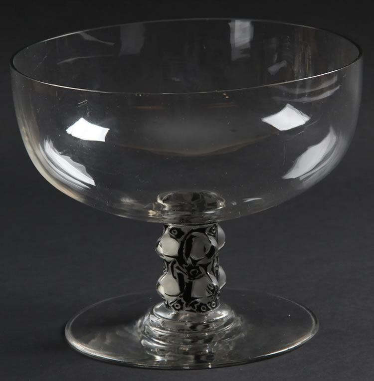 R. Lalique Saint Denis Footed Bowl