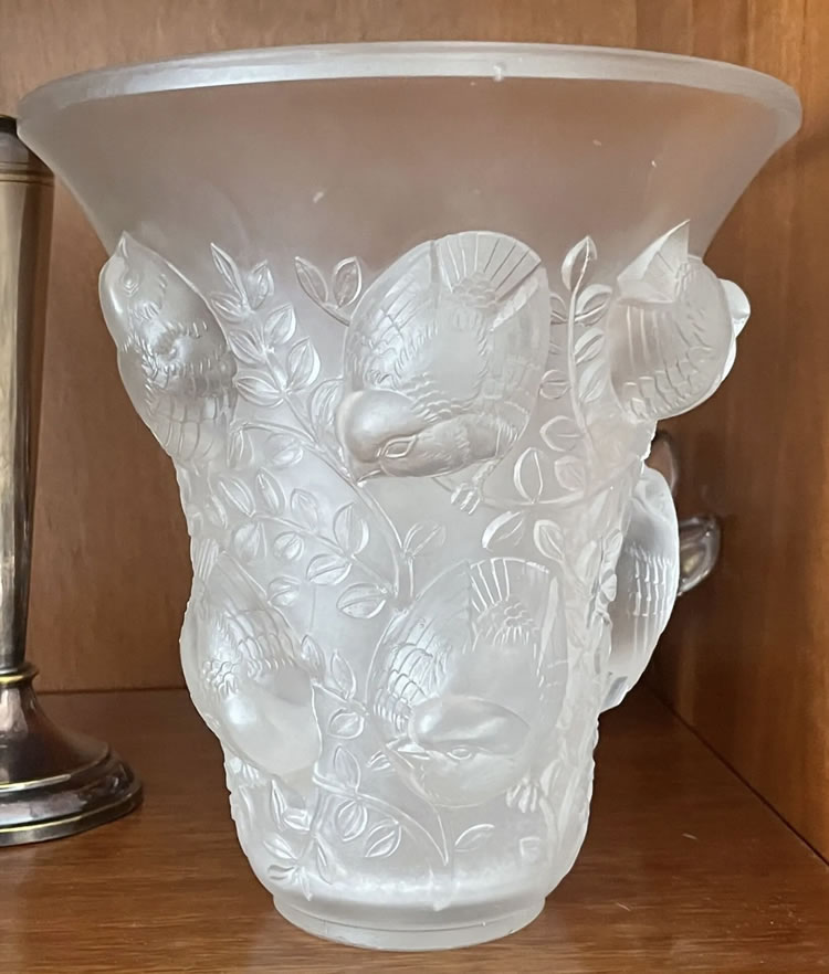 R. Lalique Saint-Francois Vase