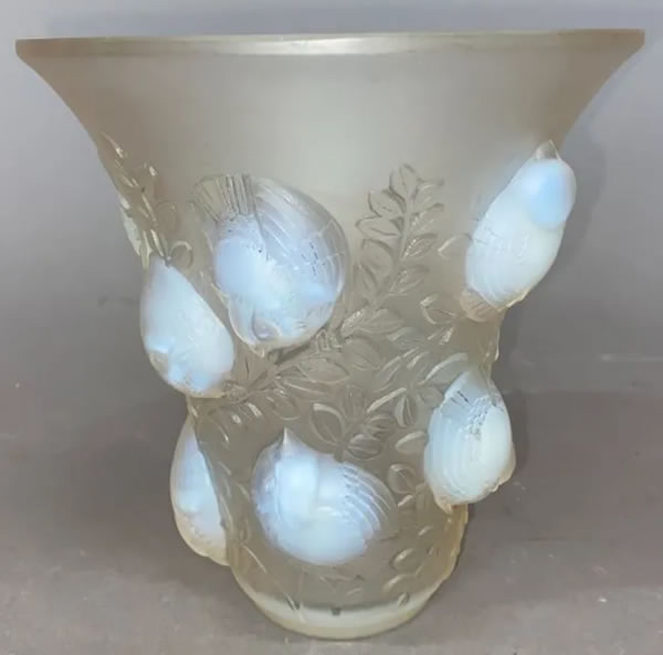 R. Lalique Saint-Francois Vase
