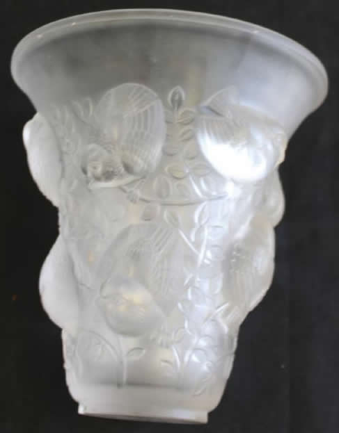 R. Lalique Saint Francois Vase